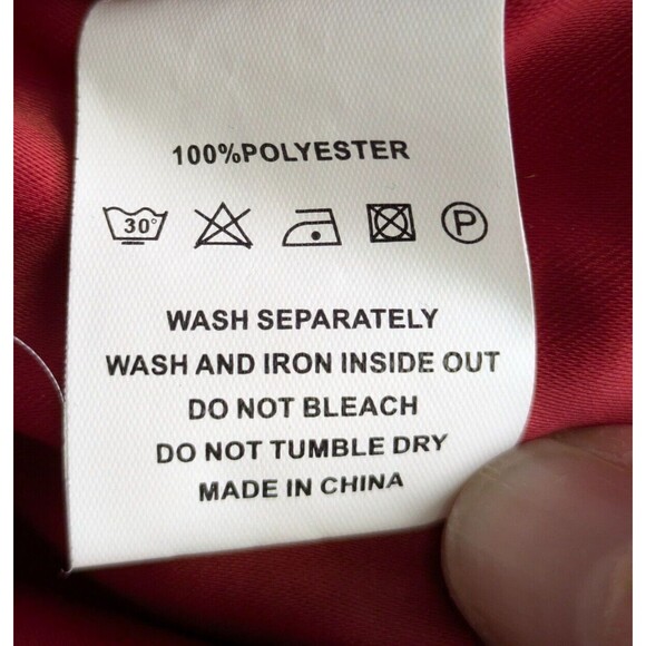 Profound Aesthetic Mens Split Color Shearling Varsity Jacket Streetwear Size XL - Picture 15 of 15